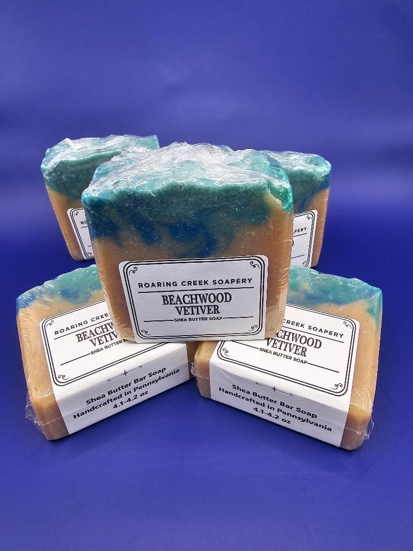 Beachwood Vetiver Shea Butter Soap