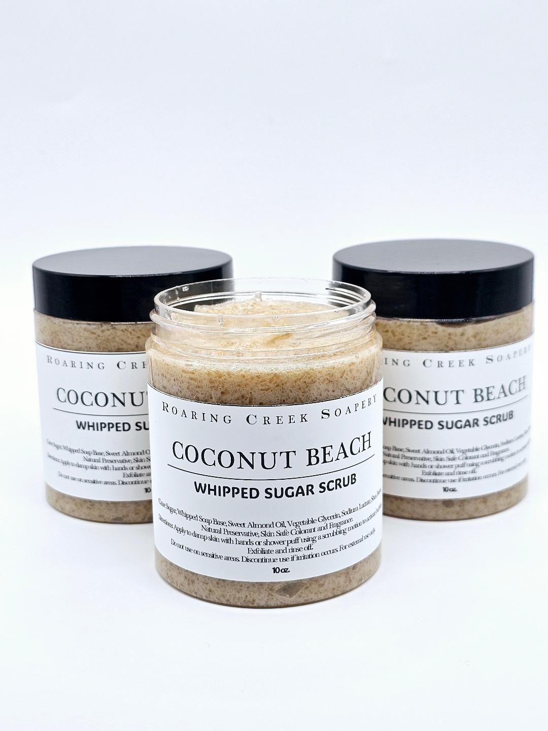 Whipped Sugar Scrubs
