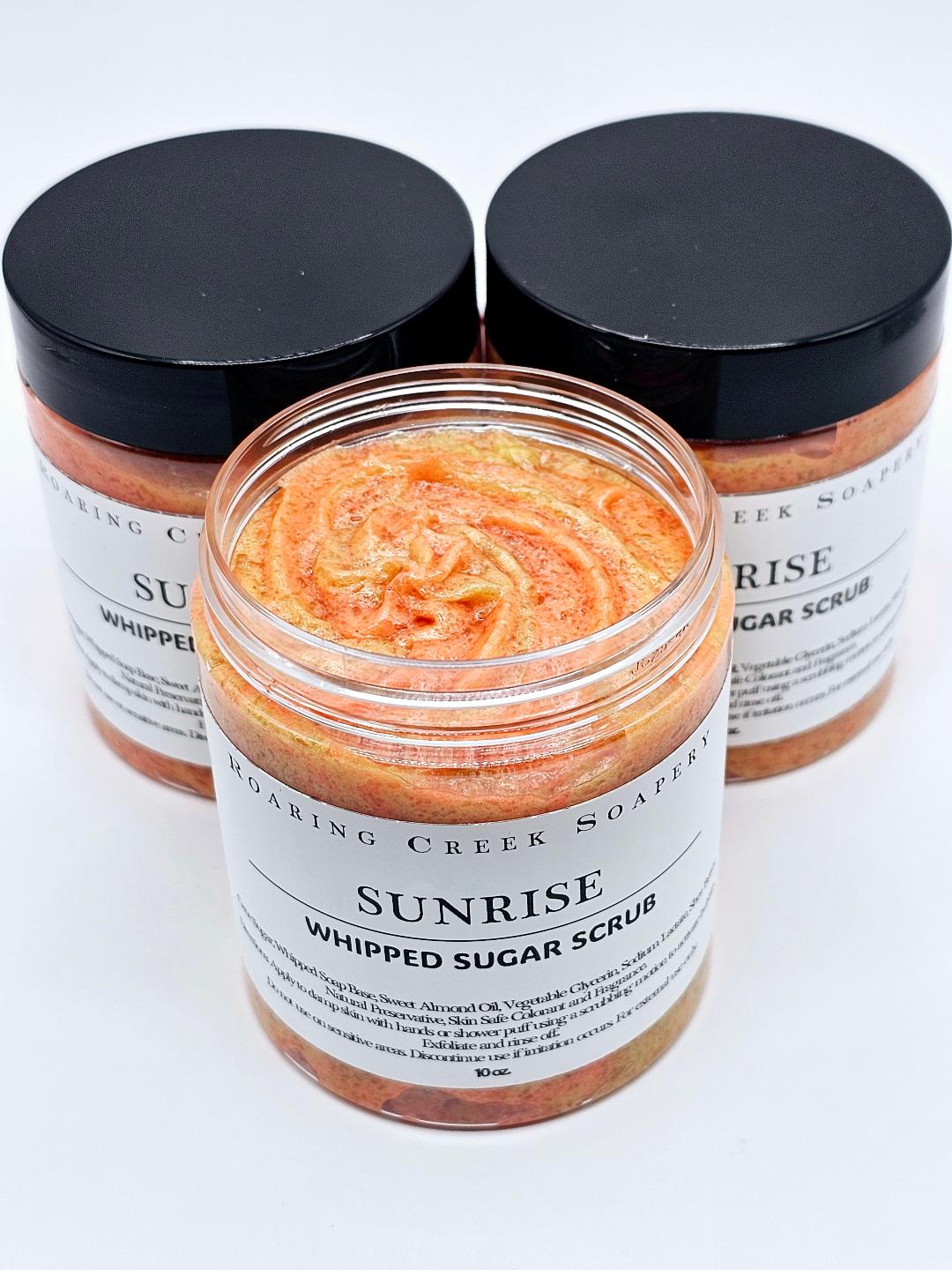 Whipped Sugar Scrubs